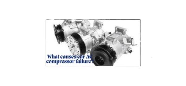 What causes car AC compressor failure?