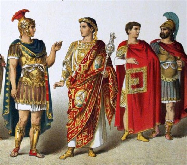 What did emperors wear in ancient Rome?