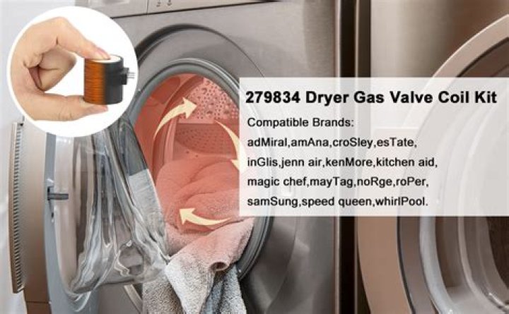 What do dryer gas valve coils do?