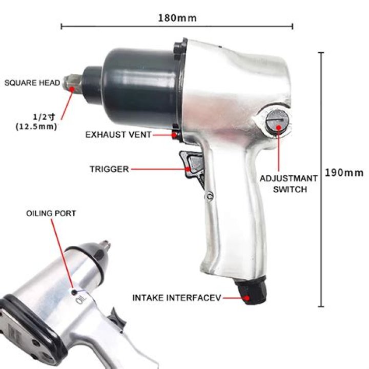 What is a pneumatic impact wrench?