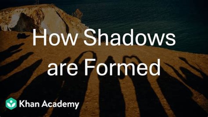 What is a shadow and how is it formed?