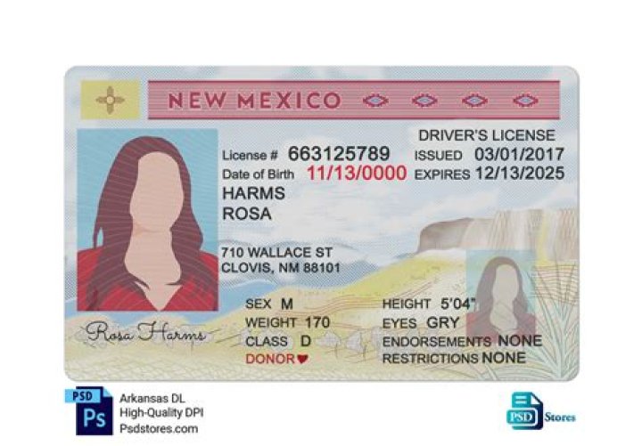 What is AB restriction on a New Mexico driver's license?