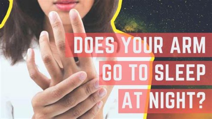 What is actually happening when your hand falls asleep?