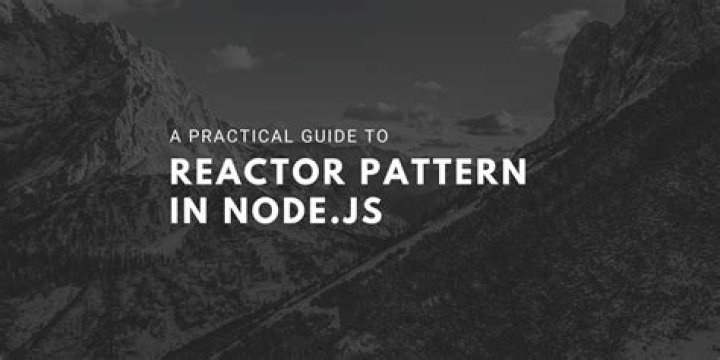 What is Reactor pattern in node JS?
