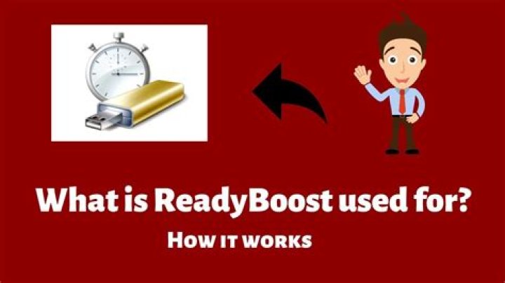 What is ReadyBoost used for?