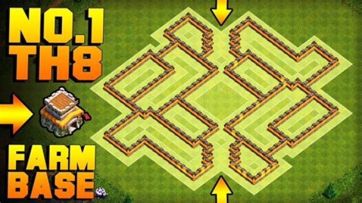 What is the best th8 base design for farming?