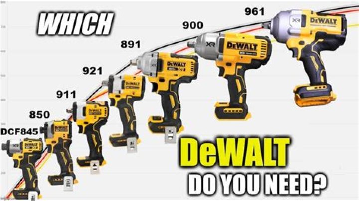 What is the difference in Dewalt XR?
