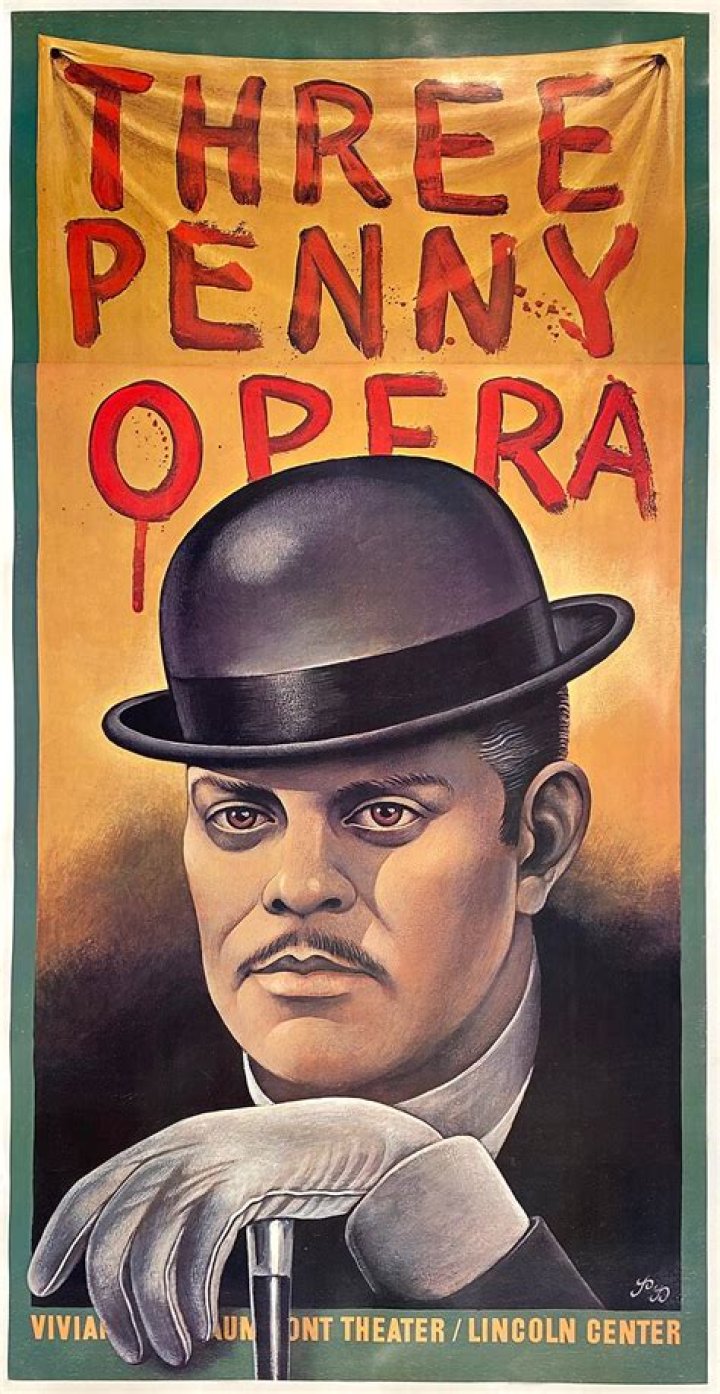 What is the message of The Threepenny Opera?