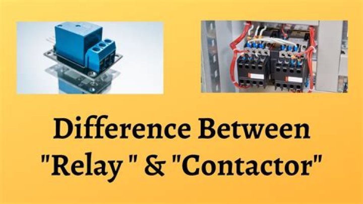 What is the similarity and what is the difference between relays and PLC?