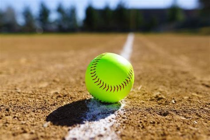 What is the softball made of?