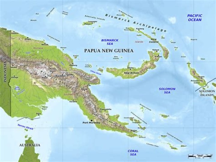 What is the vegetation of Papua New Guinea?