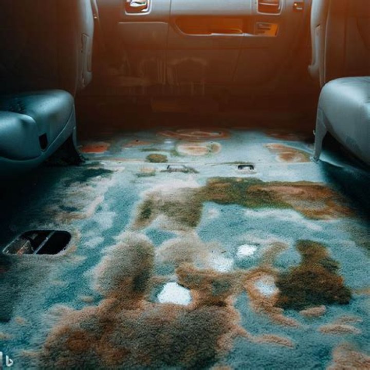 What kills mold in car carpet?