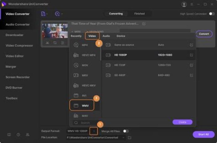 What media player supports MOV files?