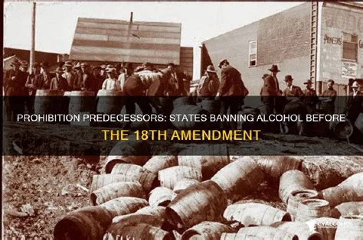 What states prohibit alcohol?