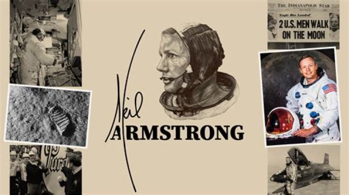 What was Neil Armstrong supposed to say when he landed?