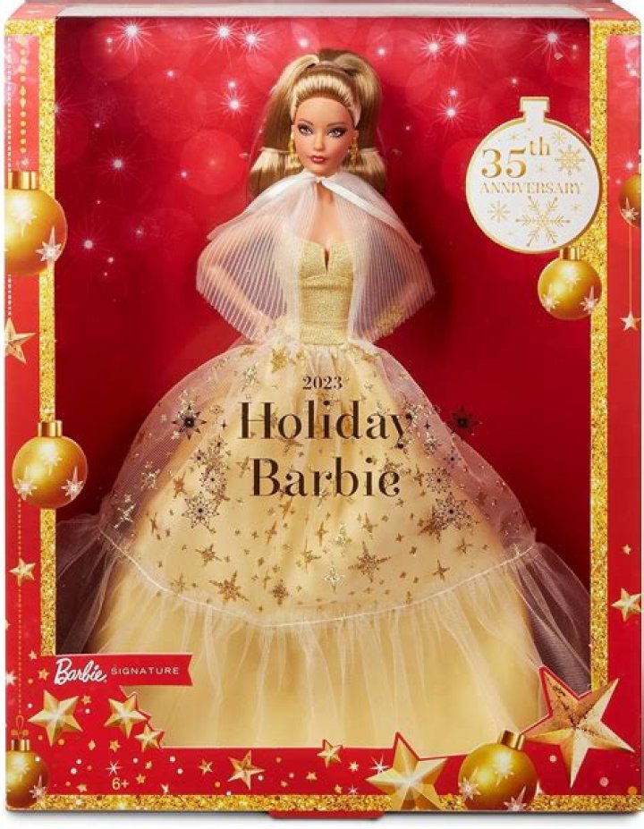 What was the first Holiday Barbie?