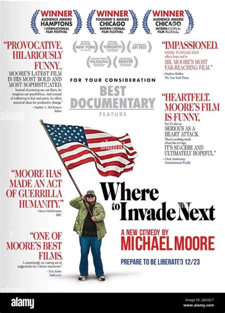 Where do we invade next Michael Moore?