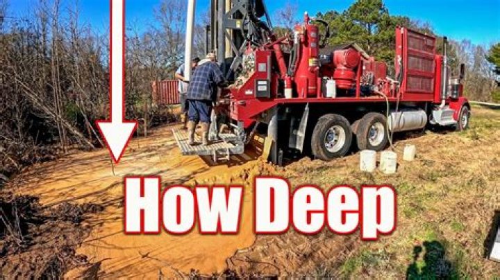 Where do you get water before drilling a well?