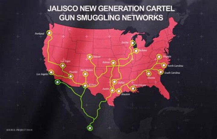 Where was the Cali cartel located?