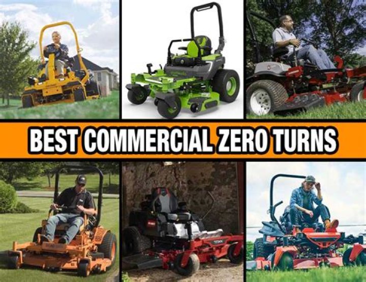 Who has the best commercial zero turn mower?