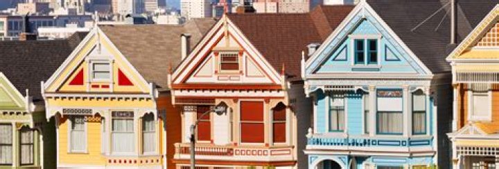 Why are the houses called Painted Ladies?