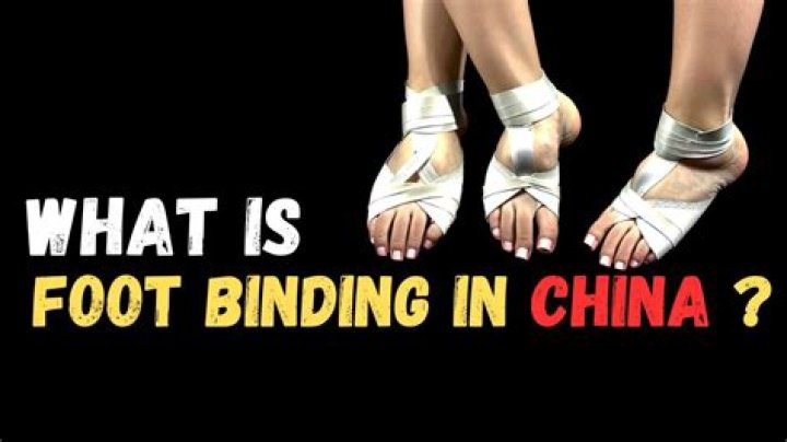 Why did Japanese bind their feet?