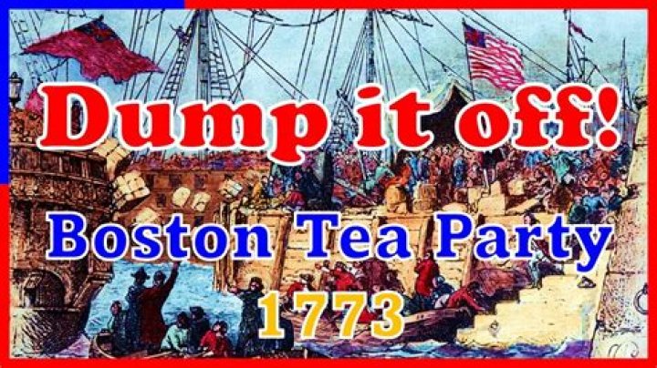 Why did they dump the tea?