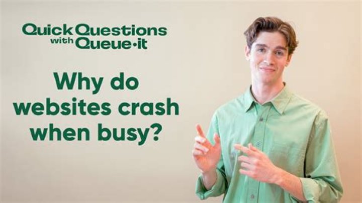 Why do websites Crash when busy?