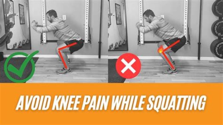Why does my knee pop during squats?
