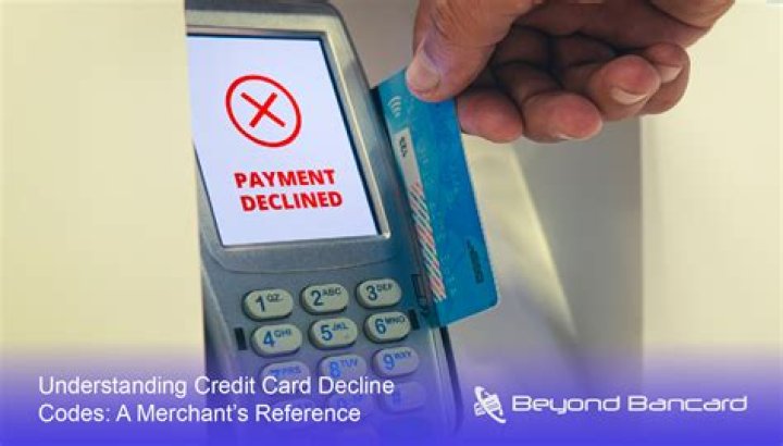 Why does my MasterCard keep getting declined?