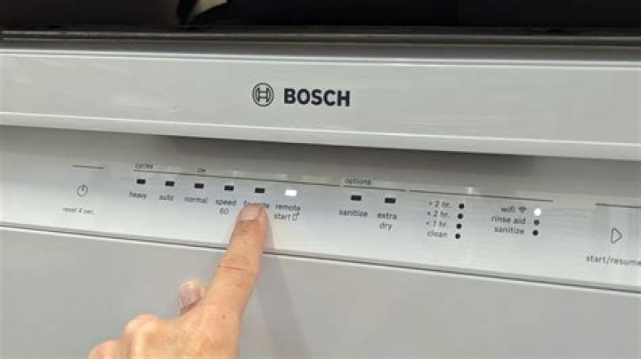 Why is the inside of my Bosch dishwasher always wet?