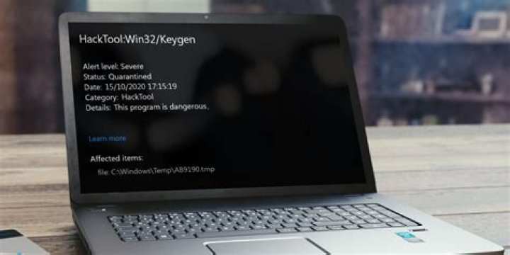 Win32/Keygen.AU potentially unsafe
