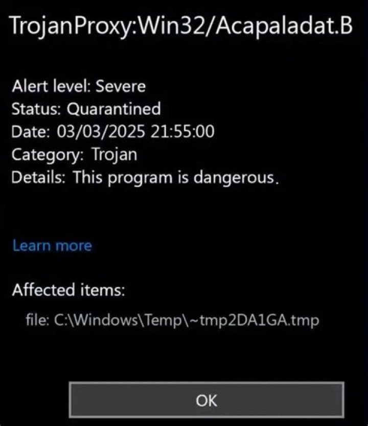 Win32/TrojanProxy.Agent.NZP
